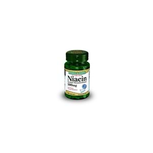 Natures Bounty Flush Free Niacin 500 mg 50 Kapsül