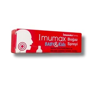 İmumax Boğaz Spreyi 3+ Yaş 20 ml