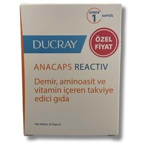 Ducray Anacaps Reactiv 30 Kapsül