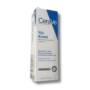 Cerave Yüz Nemlendirici Losyon Normal & Kuruya Dönük Ciltler için 52 ml