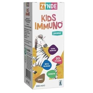 Zynde Kids Immuno Şurup 200 ml