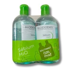 Bioderma Sebium H2O 500 ml - İkili Paket Özel Fiyat