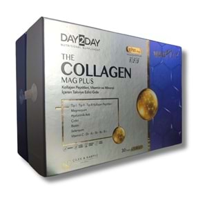 Day2Day Collagen Mag Plus Çilek Karpuz Aromalı 30 Saşe