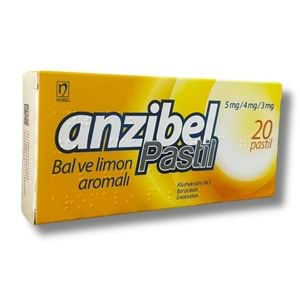 Anzibel Bal Limon 20 Pastil