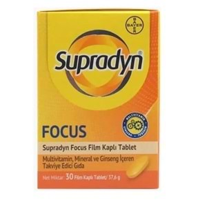 Supradyn Focus 30 Tablet