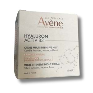 Avene Hyaluron Activ B3 Çok Yoğun Gece Kremi 40 ml