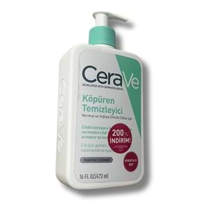 Cerave 473 ml Foaming Cleanser Köpüren Temizleyici Özel fiyat