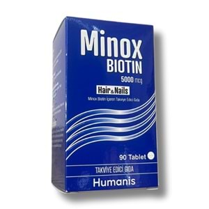 Minox Biotin 5000 mcg 90 Tablet