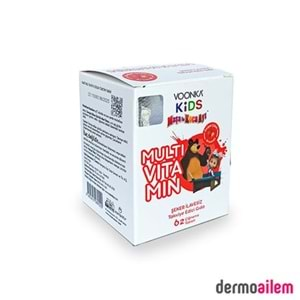 Voonka Kids Maşa İle Koca Ayı Multivitamin Çilek Aromalı 62 Tablet