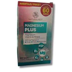 Naturalnest Magnezyum Plus 60 Tablet