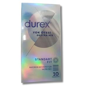 Durex Yok Ötesi Ekstra İnce Ekstra His Prezervatif 10'lu