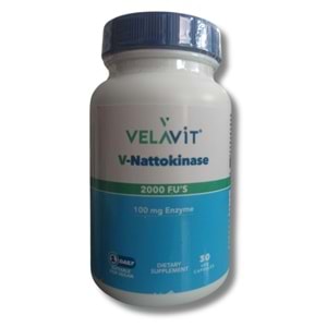 Velavit V-Nattokinasse 30 Kapsül