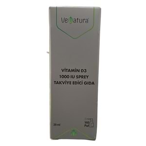Venatura Vitamin D3 1000 IU Sprey 20 ml