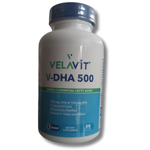Velavit V DHA 500 mg 30 Kapsül