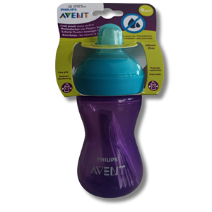 Philips Avent Yumuşak Uçlu Bardak Mor 9 Ay+ 300 ml