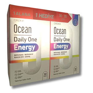 Ocean Daily One Energy 30+30 Tablet - 1 Alana 1 Hediye