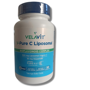 Velavit V-Pure C Liposomal Bioflavonoid Complex 30 Kapsül