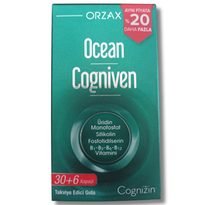 Ocean Cogniven 30+6 Kapsül - %20 Daha Fazla Etiketli
