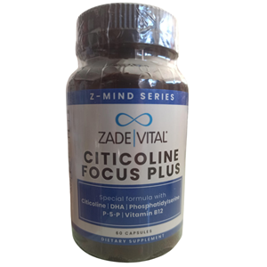 Zade Vital Citicoline Focus Plus 60 Kapsül