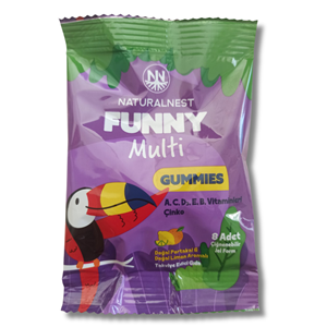 Naturalnest Funny Multi Gummies 8 Adet