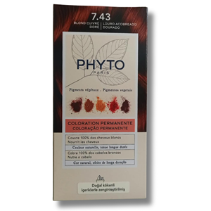 Phyto Color Saç Boyası 7.43 Kumral Bakır Dore