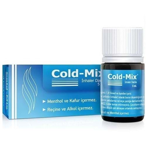 Cold-Mix İnhaler Damaklı 5 ml Şişe