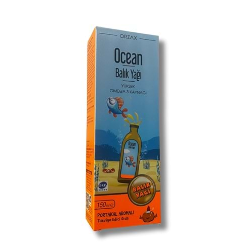 Ocean Şurup Portakal 150ml Şişe