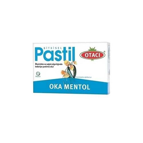 Otacı Bitkisel Pastil Oka Mentol 16 Pastil