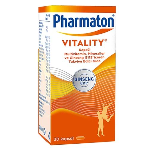 Pharmaton Vitality 30 Kapsül