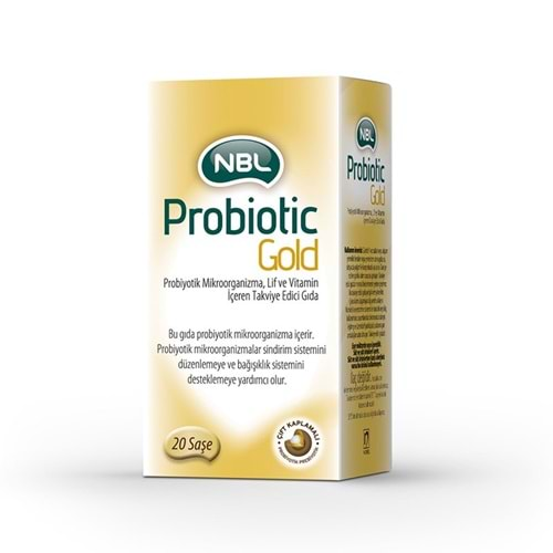 NBL Probiotic Gold 20 Poşet Probiyotik