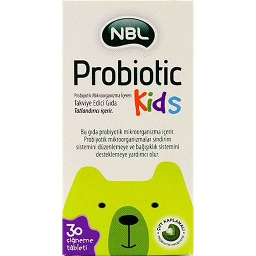 NBL Probiotic Kids Probiyotik 30 Tablet