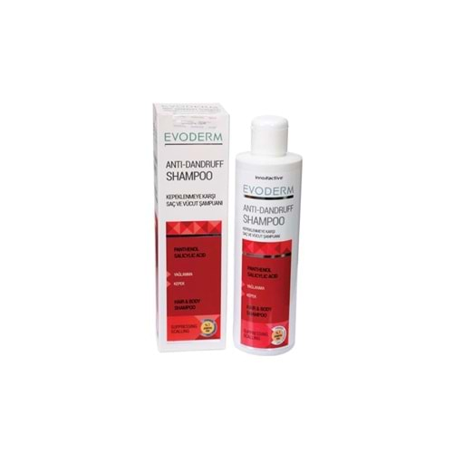 Evoderm Anti Dandruff Şampuan 200 ml