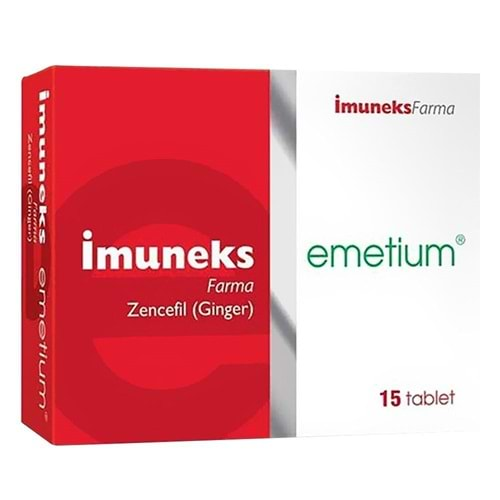 İmuneks Emetium Tablet 50 mg 15 Tablet