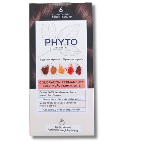 Phyto Color 6 Koyu Kumral Bitkisel Saç Boyası