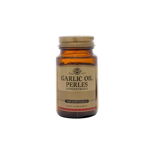 Solgar Garlic Oil 100 Kapsül