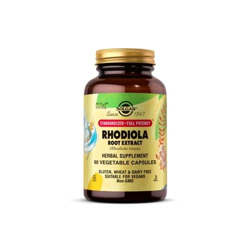 Solgar Rhodiola Root 60 Kapsül