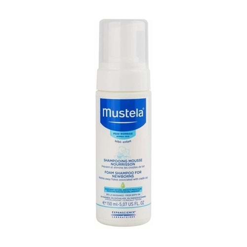 Mustela Yenidoğan Köpük Şampuan 150 ml