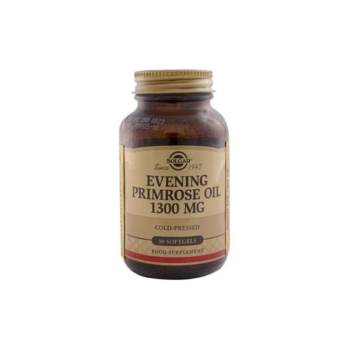 Solgar Evening Primrose 1300 mg 30 Kapsül