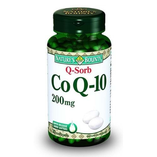 Natures Bounty CoQ-10 200 mg 30 Softgel