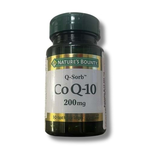 Natures Bounty CoQ-10 200 mg 30 Softgel