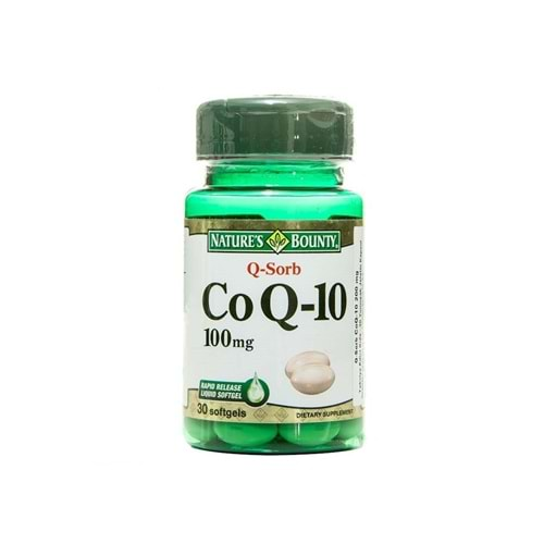 Natures Bounty Coq-10 100 mg 30 Yumuşak Kapsül