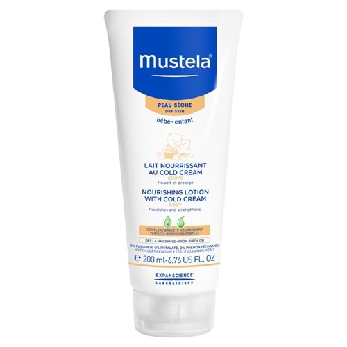 Mustela Body Lotion with Cold Cream Nutri-Protective 200 ml - Koruyucu Vücut Kremi