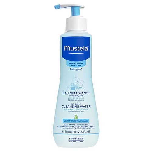 Mustela Durulama Gerektirmeyen Temizleme Sıvısı 300 ml