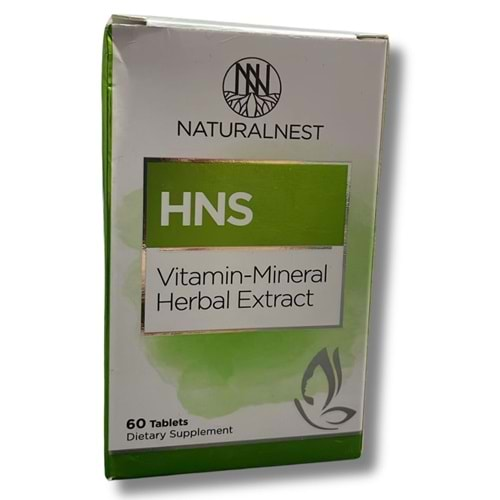 Naturalnest HNS Vitamin Mineral Bitkisel Ekstre 60 Tablet