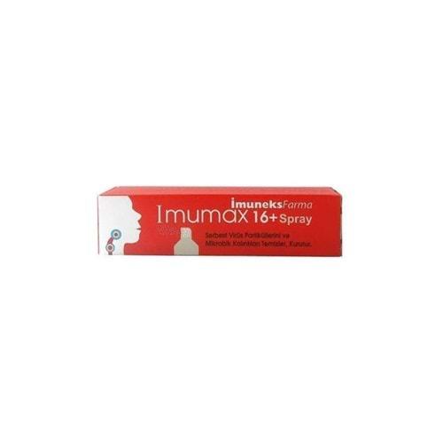 İmumax Boğaz Spreyi 16+ Yaş 30 ml