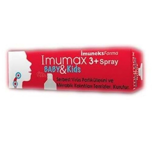 İmumax Boğaz Spreyi 3+ Yaş 20 ml