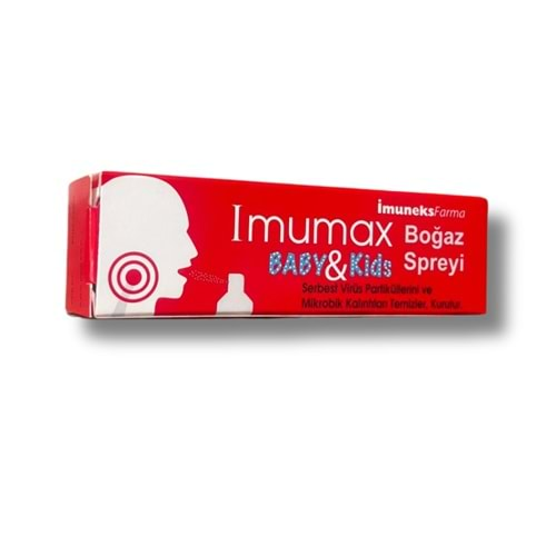 İmumax Boğaz Spreyi 3+ Yaş 20 ml