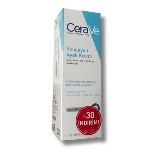 CeraVe SA Regenerierende Fubcreme Kuru Sertleşmiş & Çatlamış Ayaklar İçin 88 ml