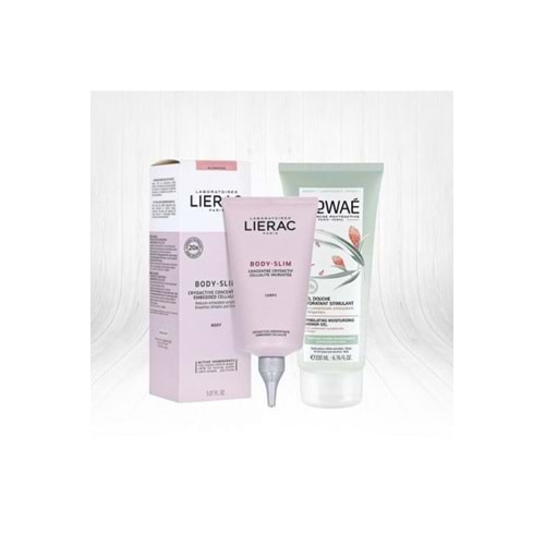 Lierac Body-Slim Cryoactive Concentrate Embedded Cellulite + Jowae Duş Jeli 200ml Hediye Kofresi