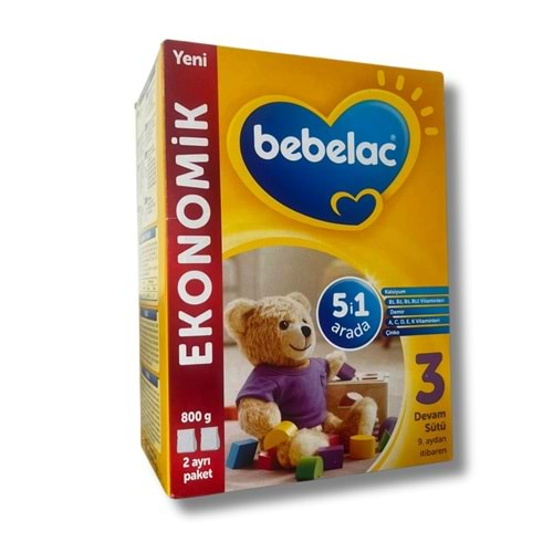 Bebelac 3 Bebek Devam Sütü 800 gr